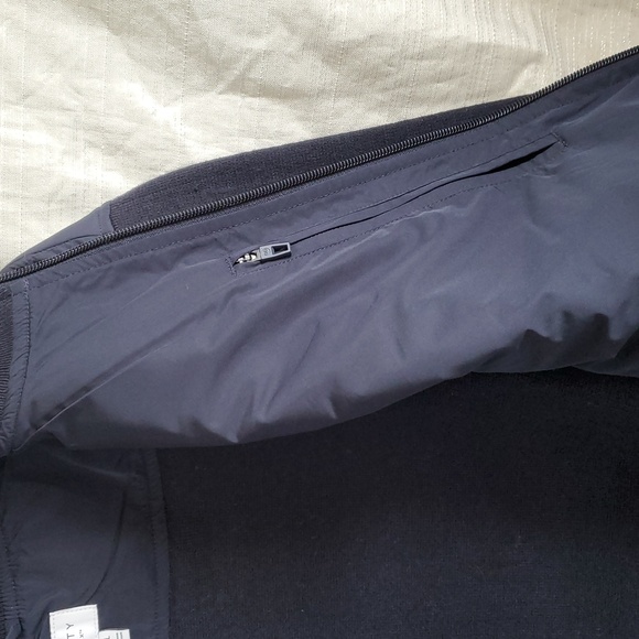 Infinity Linearflex Mixed Media Sweater Jacket - Picture 10 of 14